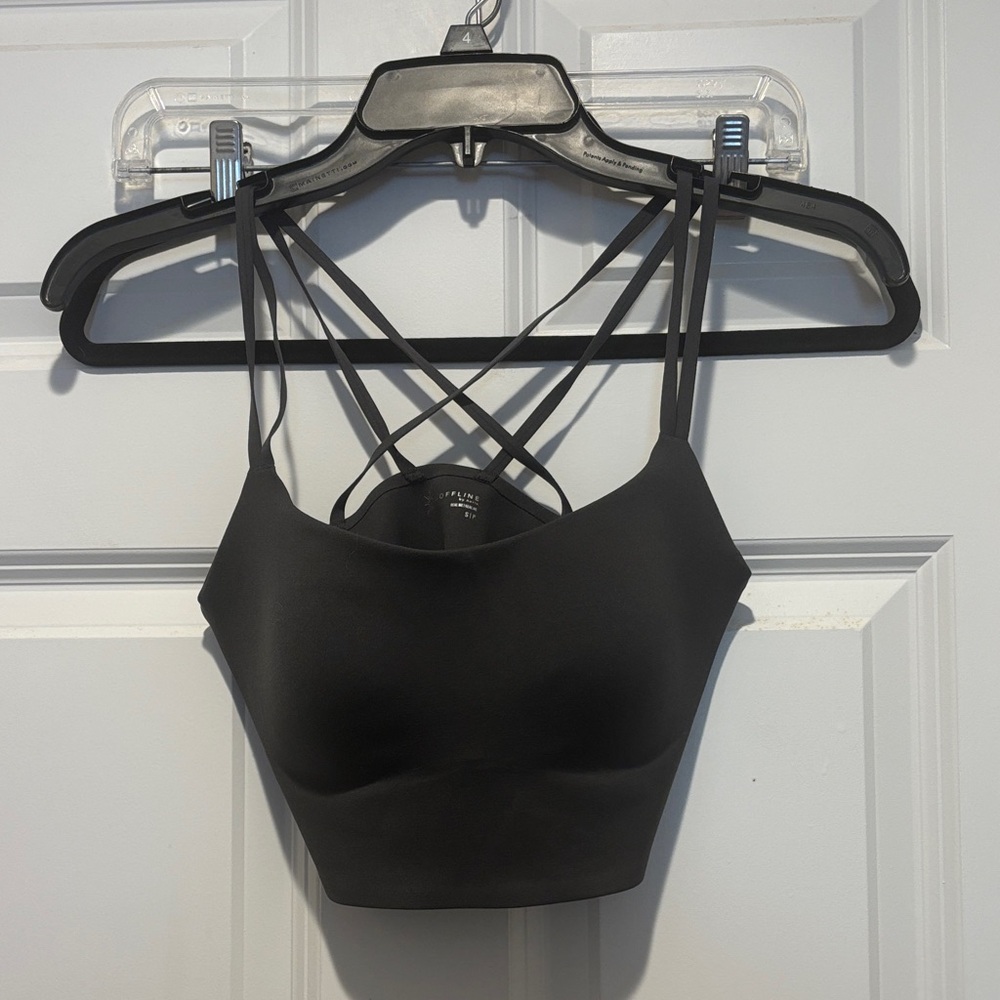 Aerie Offline Strappy Sports Bra